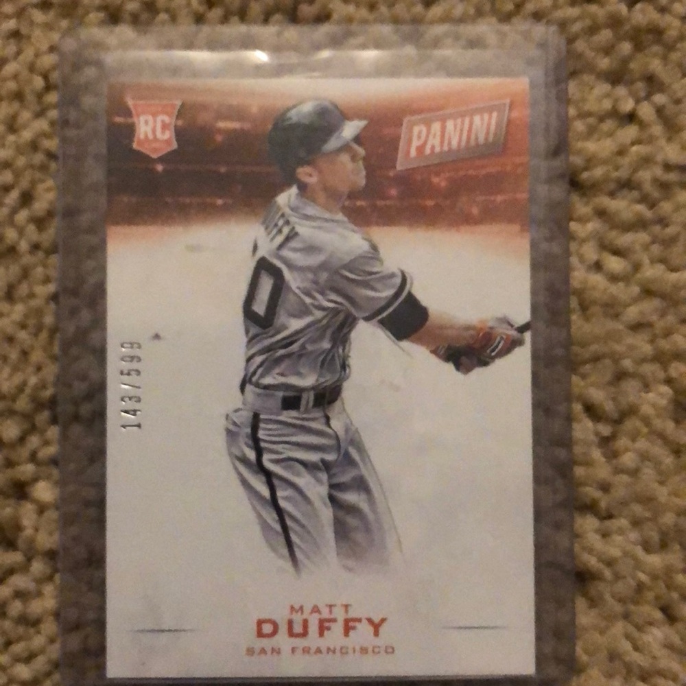 Matt Duffy rookie! Mint!